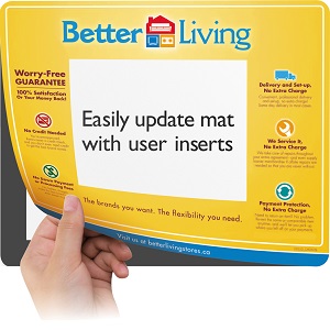 Lift Top Magentic Window Mat